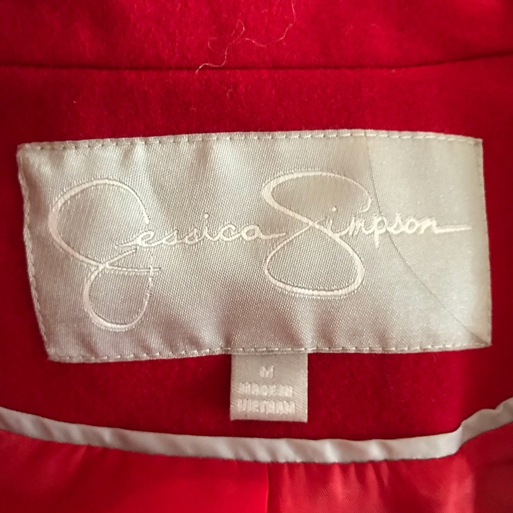 Jessica Simpson peacoat